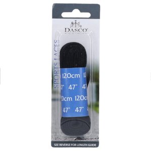 120cm Flat Shoe Laces for Boots 6 Pack