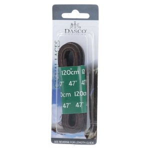 120cm Leather Boot Laces 6 Pack