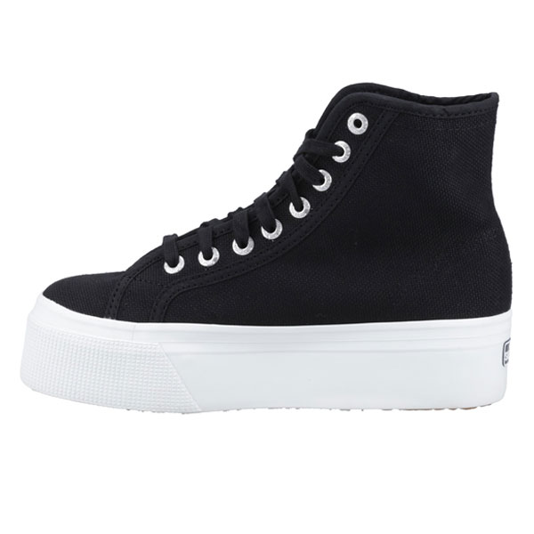 2708 Hi Top Lightweight Cotton Platform Boot