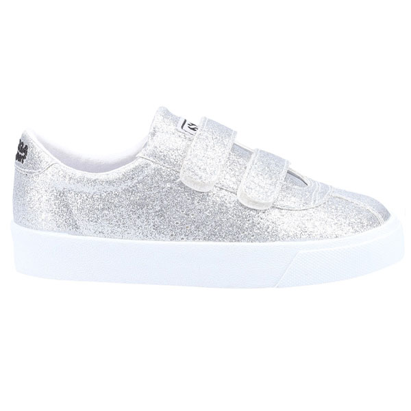 2843 Club S Glitter Strap Trainers