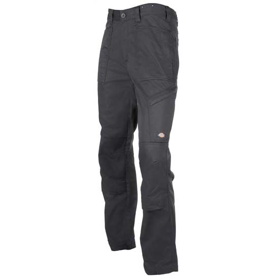 Action Flex Modern Black Work Trousers