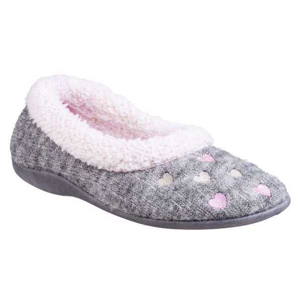 Alaska Cosy Fleece Lined Slippers