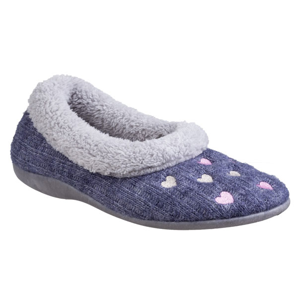 Alaska Cosy Fleece Lined Slippers
