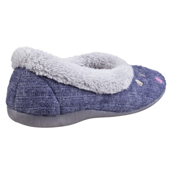 Alaska Cosy Fleece Lined Slippers