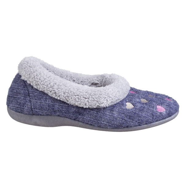 Alaska Cosy Fleece Lined Slippers