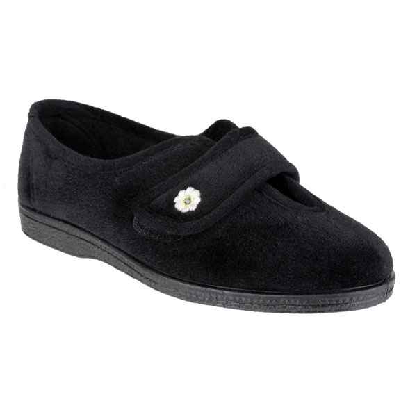 Andrea Classic Touch-Fasten Slipper