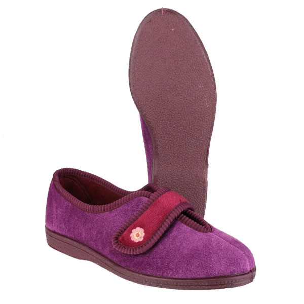Andrea Classic Touch-Fasten Slipper