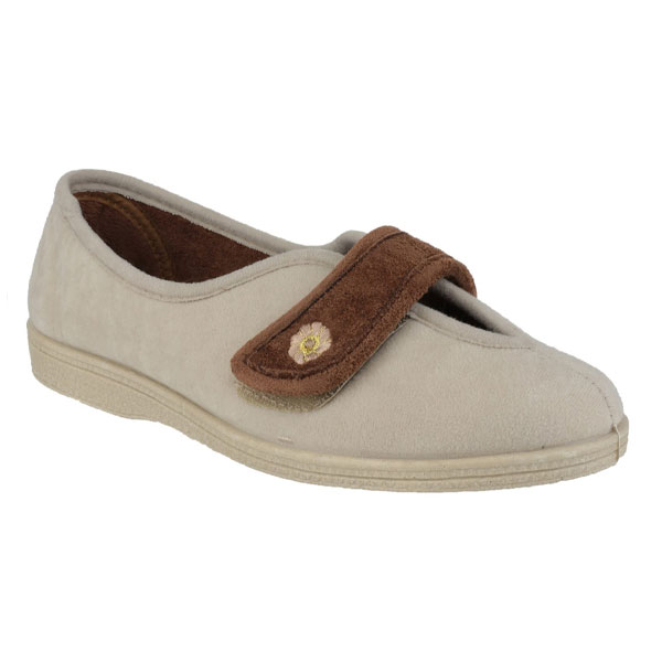 Andrea Classic Touch-Fasten Slipper