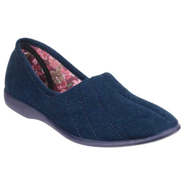 Audrey Flexible Floral Slippers for Women