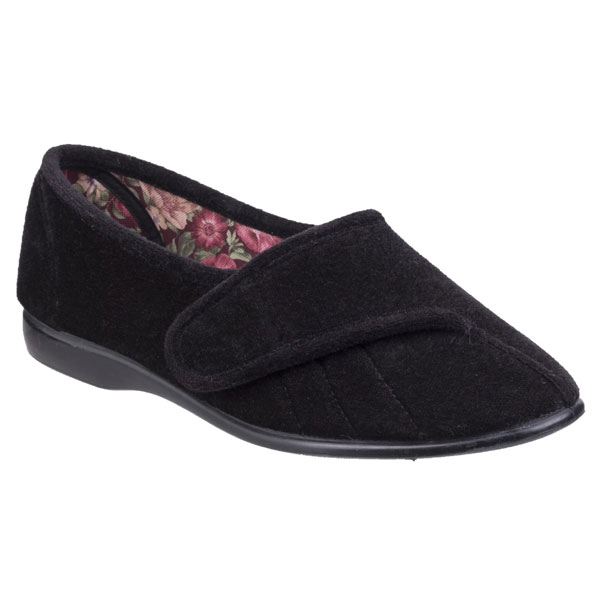 Audrey Comfortable Touch Fastening Slipper