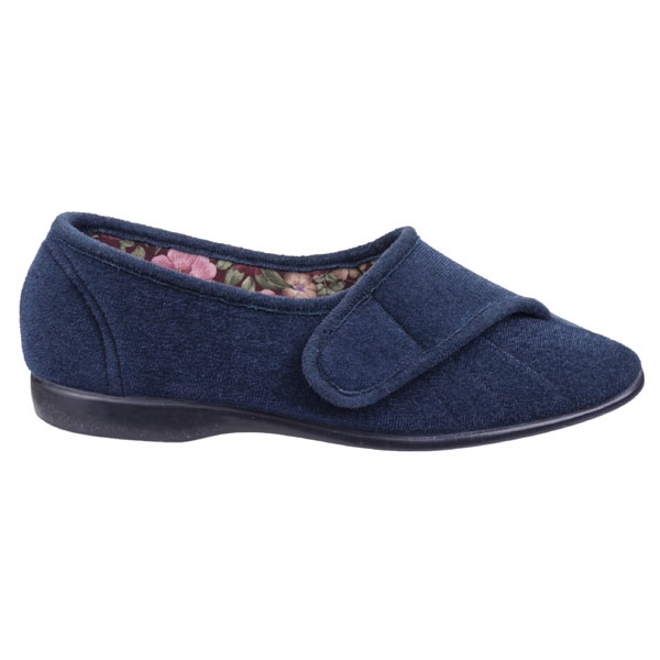 Audrey Comfortable Touch Fastening Slipper