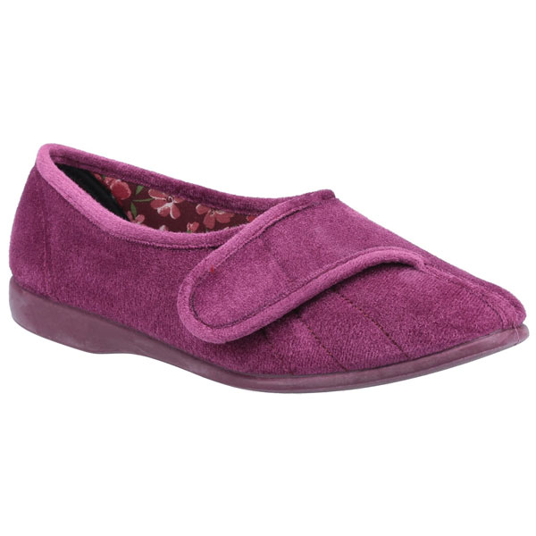 Audrey Comfortable Touch Fastening Slipper