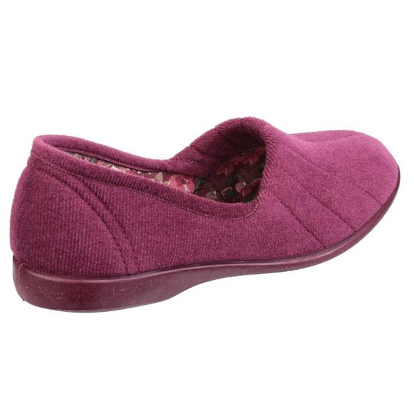 Audrey Ladies Soft Floral Comfort Slippers