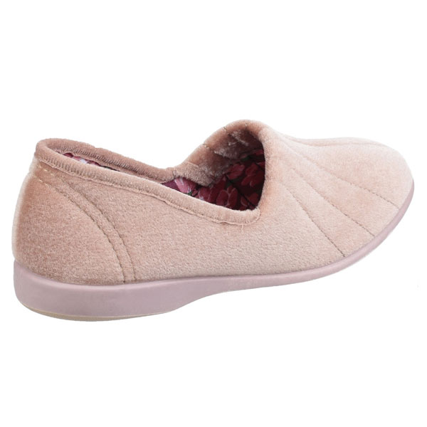 Audrey Ladies Soft Floral Comfort Slippers