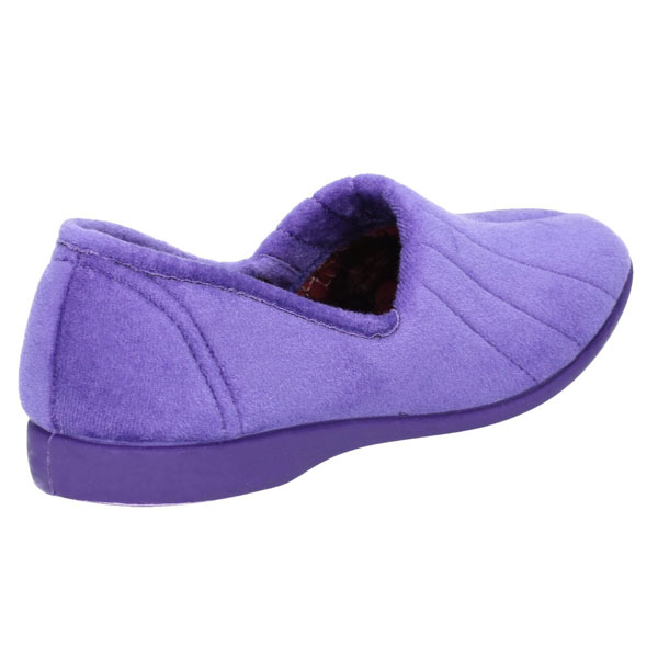 Audrey Ladies Soft Floral Comfort Slippers