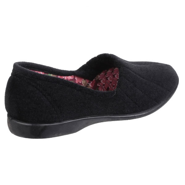 Audrey Ladies Soft Floral Comfort Slippers