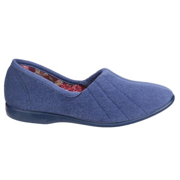 Audrey Ladies Soft Floral Comfort Slippers