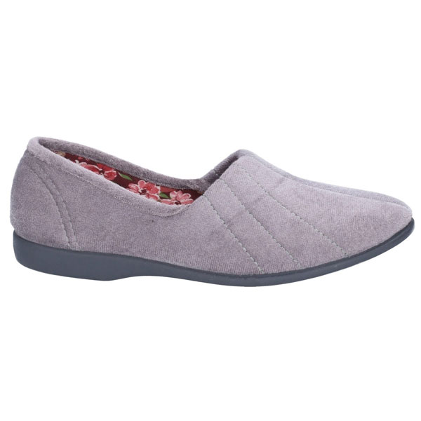 Audrey Classic Comfort Cotton Lined Slippers