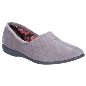 Audrey Classic Comfort Cotton Lined Slippers