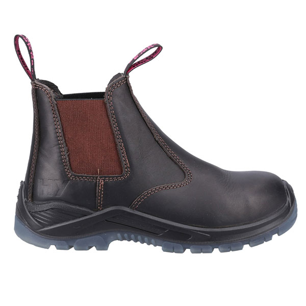 Banjo Leather Pull-On Non-Safety Work Boot
