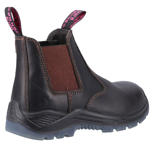 Banjo Leather Pull-On Non-Safety Work Boot