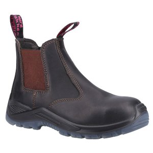 Banjo Leather Pull-On Non-Safety Work Boot