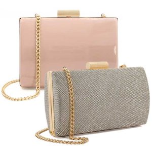 Belleview Clutch Elegant Gold Shoulder Chain