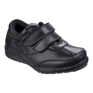 Billy School Shoes With Easy Touch Fastening