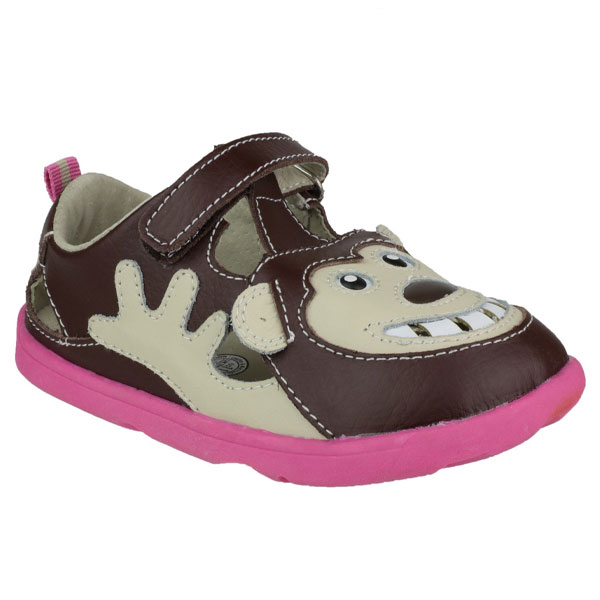 Bobo The Monkey Flexible Footwear For Girls