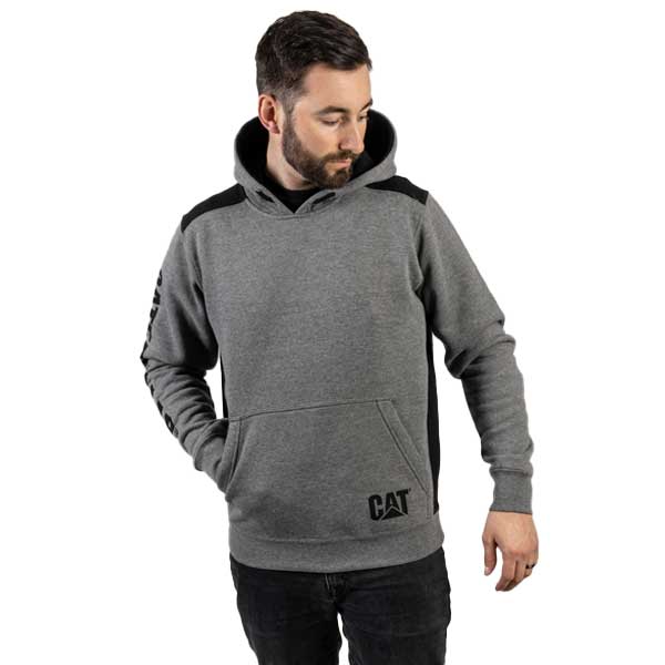 C1910802 Logo Panel Hooded Sweatshirt
