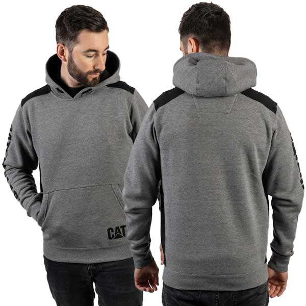 C1910802 Logo Panel Hooded Sweatshirt