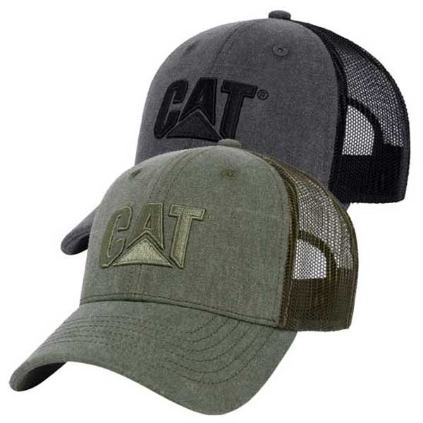 Cat Trucker Hat with Embroidered Logo