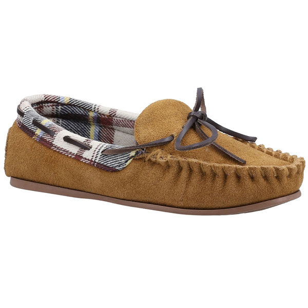 Chatsworth Faux Fur Moccasin Slipper Shoes