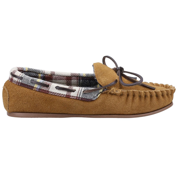Chatsworth Faux Fur Moccasin Slipper Shoes