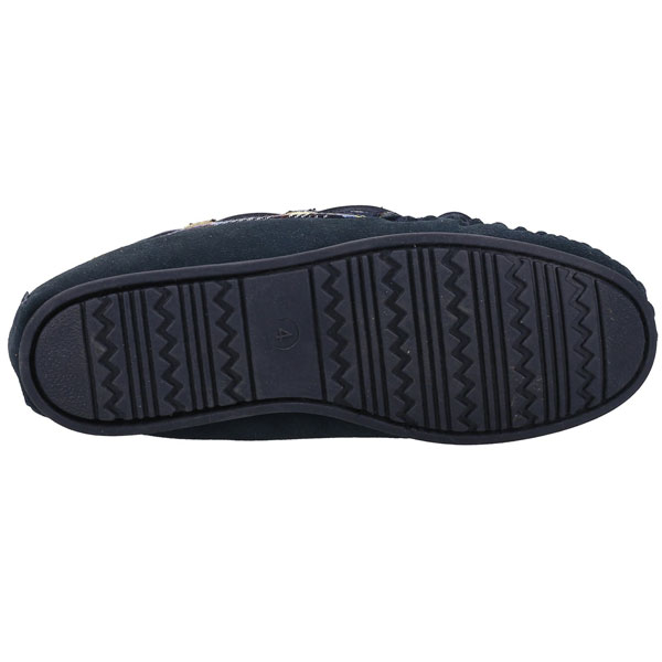 Chatsworth Faux Fur Moccasin Slipper Shoes