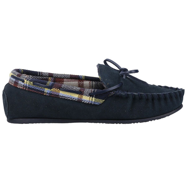 Chatsworth Faux Fur Moccasin Slipper Shoes