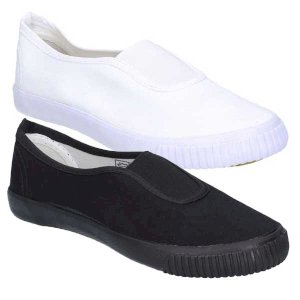 Classic Elastic Gusset Canvas Plimsolls