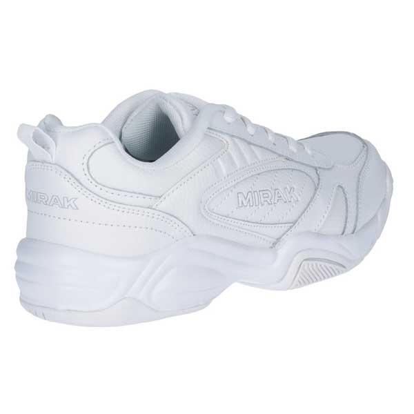 Comfort Fit Lace-Up Leather Trainer