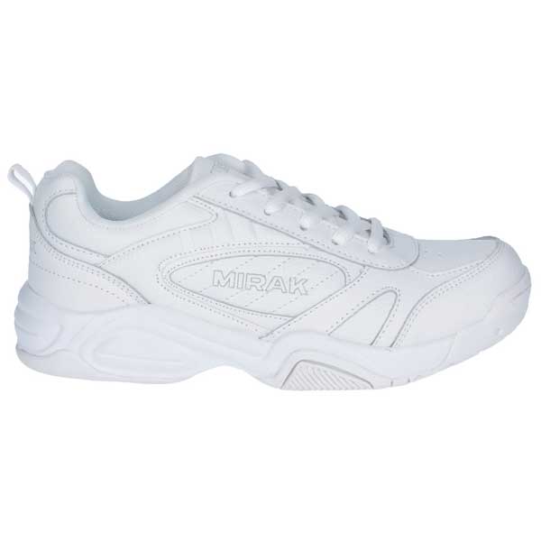 Comfort Fit Lace-Up Leather Trainer