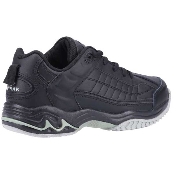Comfort Fit Lace-Up Leather Trainer