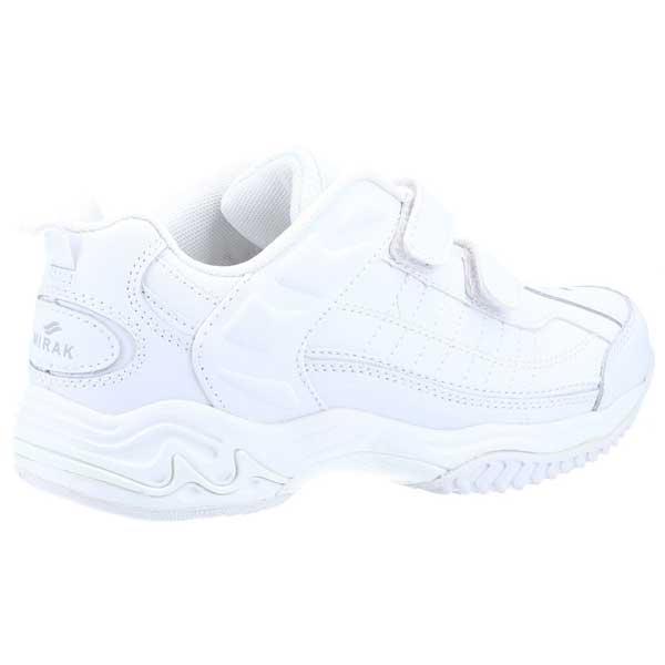 Contender Easy-Fasten Leather School Shoes