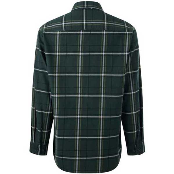 Core Check Shirt with Full Button Front Closure