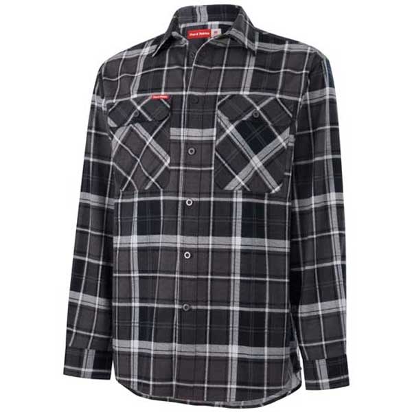 Core Check Shirt with Full Button Front Closure