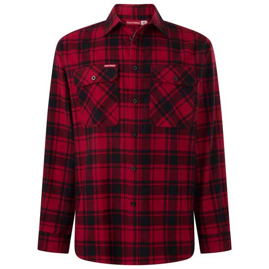 Core Check Shirt with Full Button Front Closure