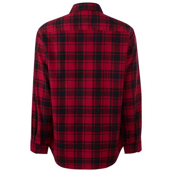 Core Check Shirt with Full Button Front Closure