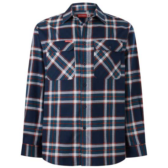 Core Check Shirt with Full Button Front Closure