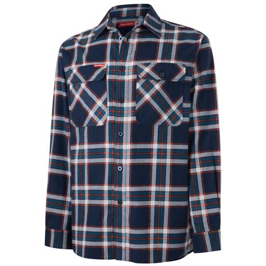 Core Check Shirt with Full Button Front Closure