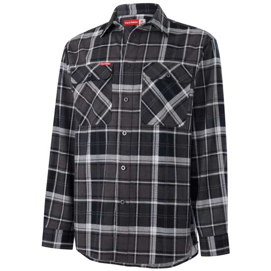 Core Check Shirt with Full Button Front Closure