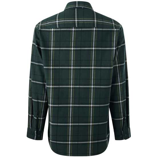 Core Check Shirt with Full Button Front Closure