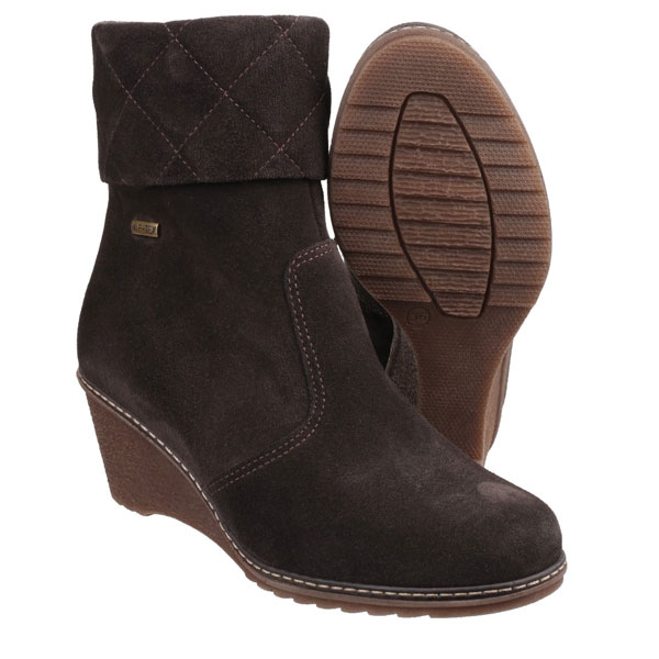 Cornwell Suede Zip Ankle Boot For Everyday Wear